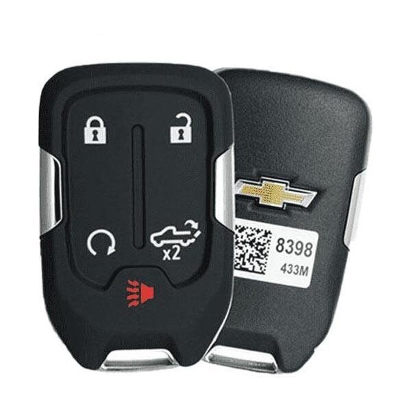 Oem NEW: 2019 Chevrolet Silverado / 5-Button Smart Key w/ Tailgate / PN: 13508398 / HYQ1EA (434 Mh RSK-GM-8398 - main